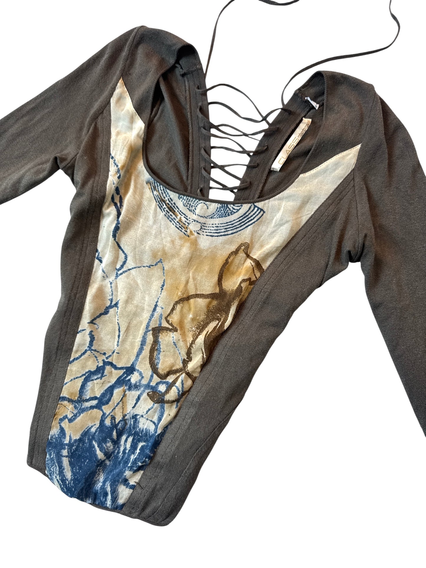 2001 Roberto Cavalli
Class Pirate Tattoo Top