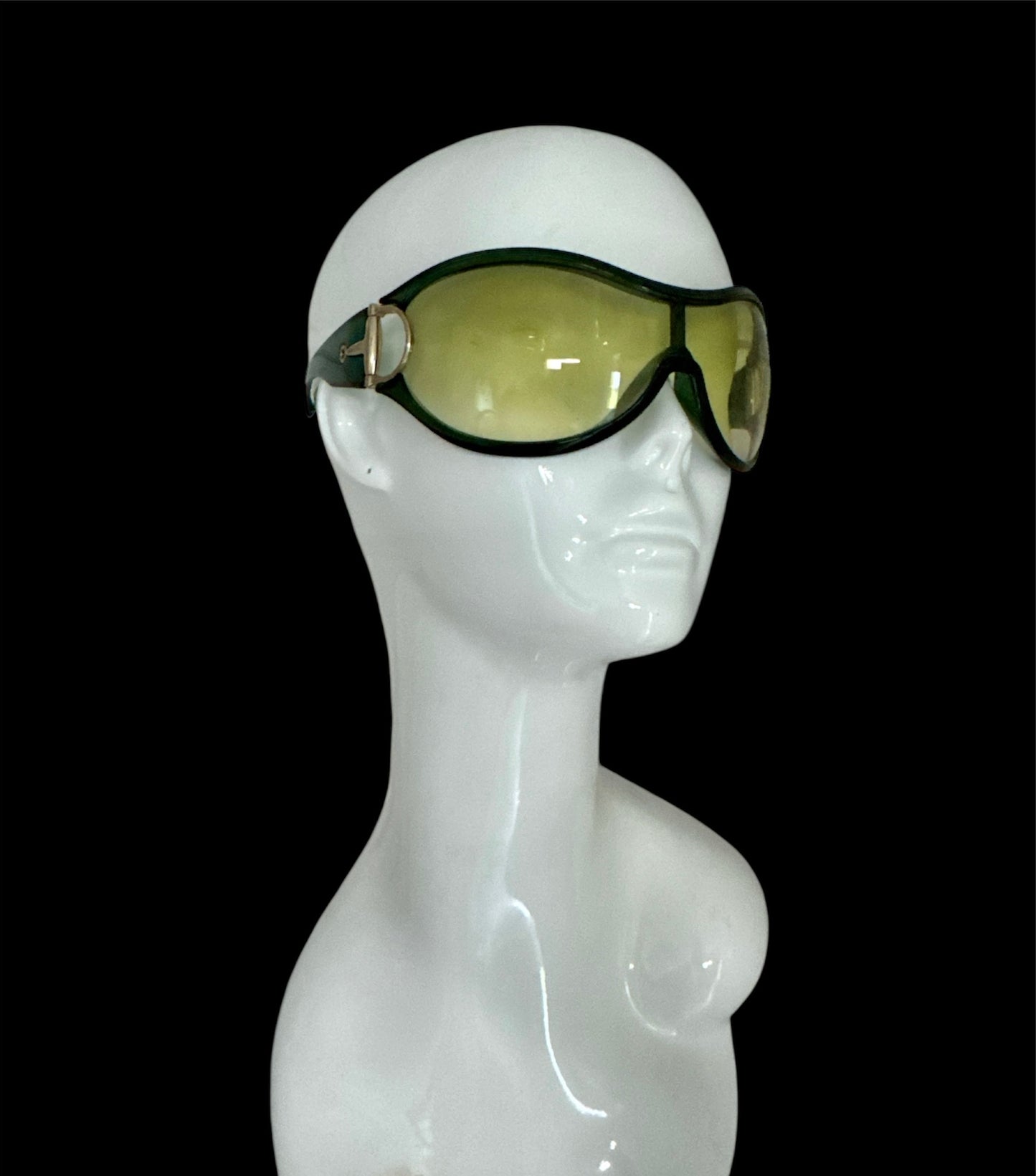 Vintage Gucci green sunglasses