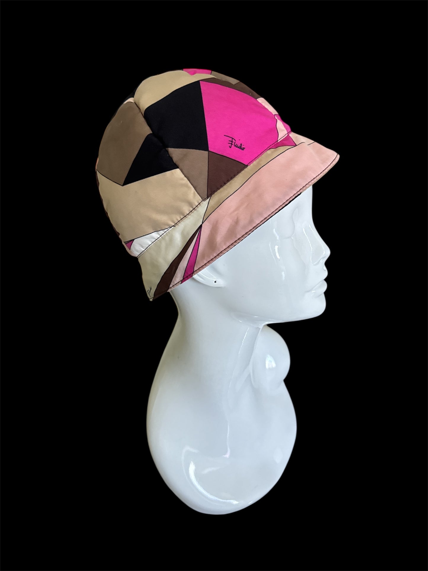 Emilio Pucci puffer hat
