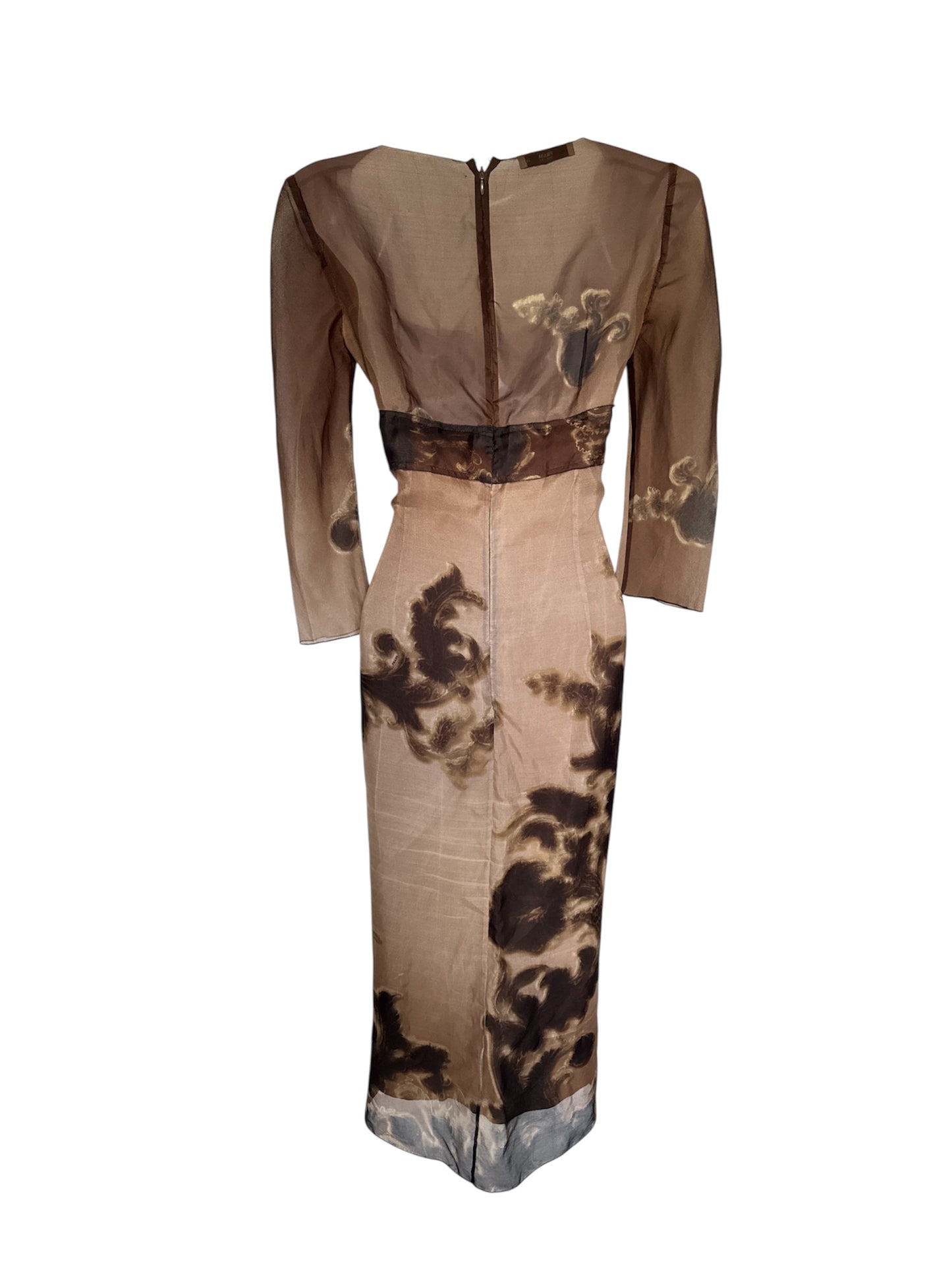 Prada 1990’s Roman Ruins silk dress