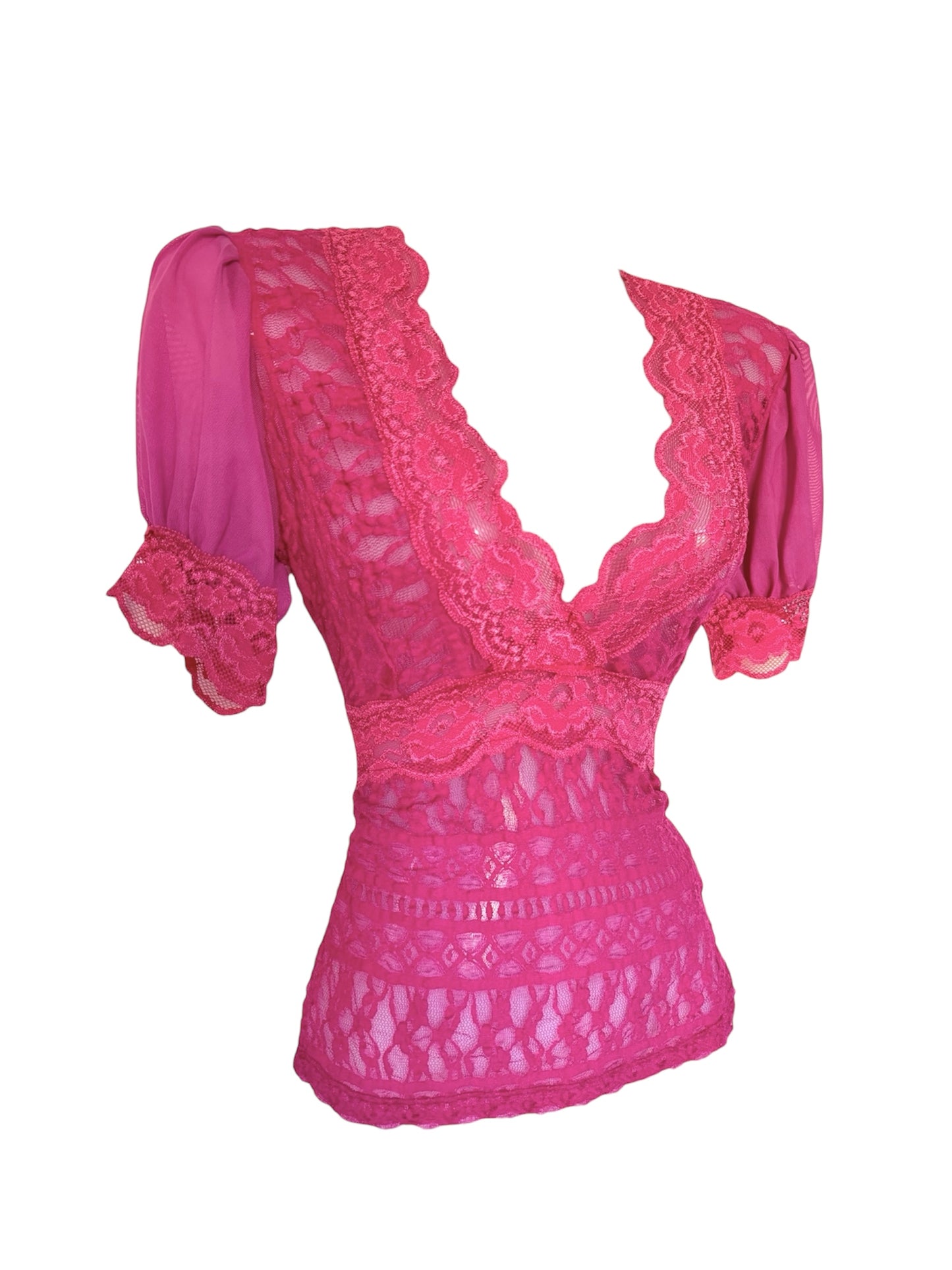 Vintage Roberto Cavalli lace top