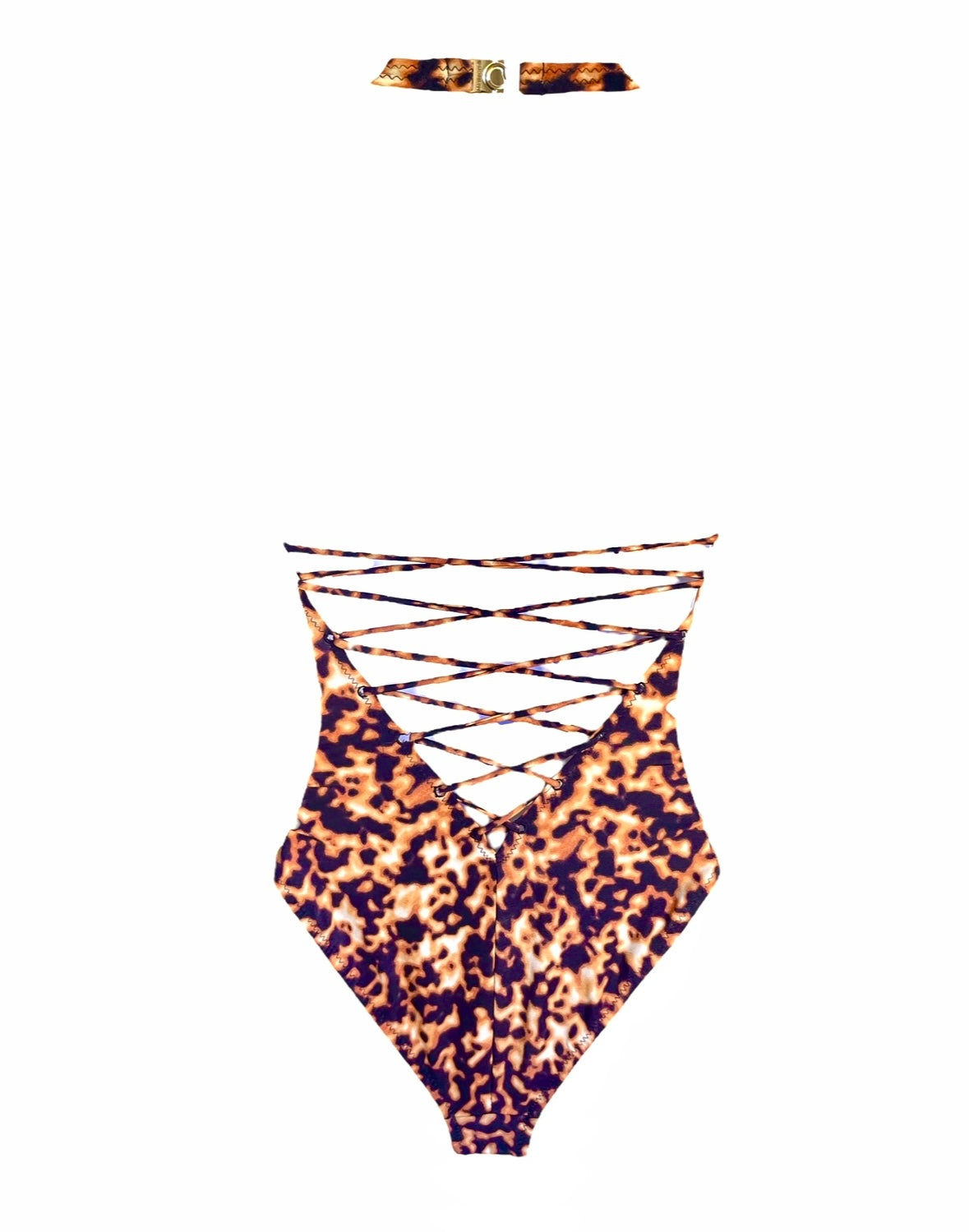 Roberto Cavalli s/s 2003 Tortoise swimsuit