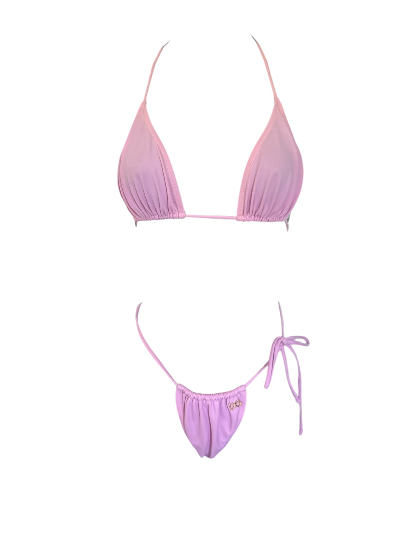 Dolce & Gabbana pink swimsuit