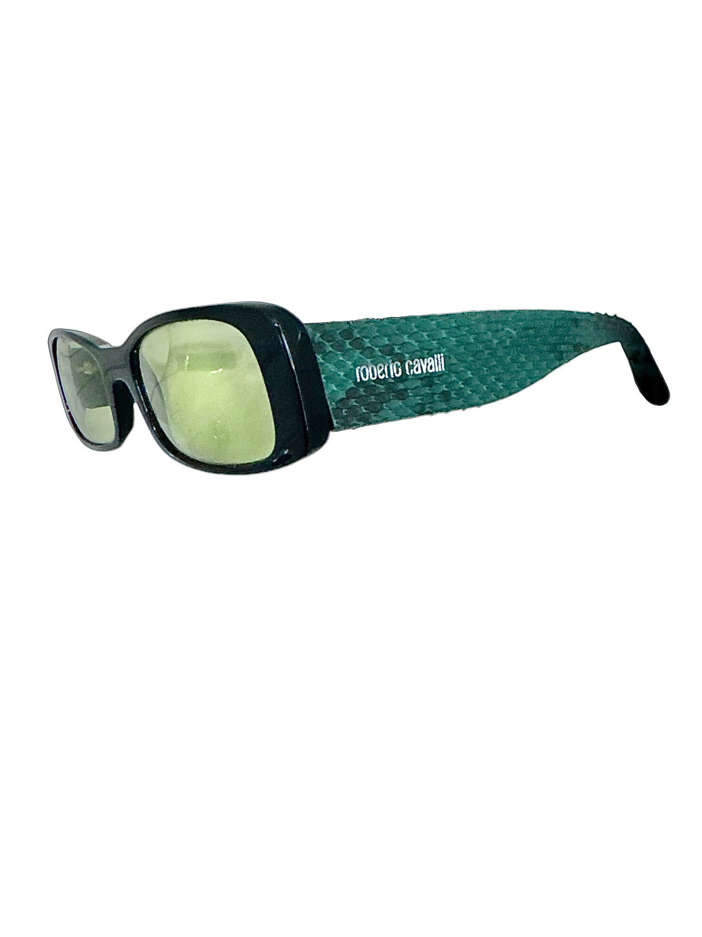 Roberto Cavalli snake skin sunglasses