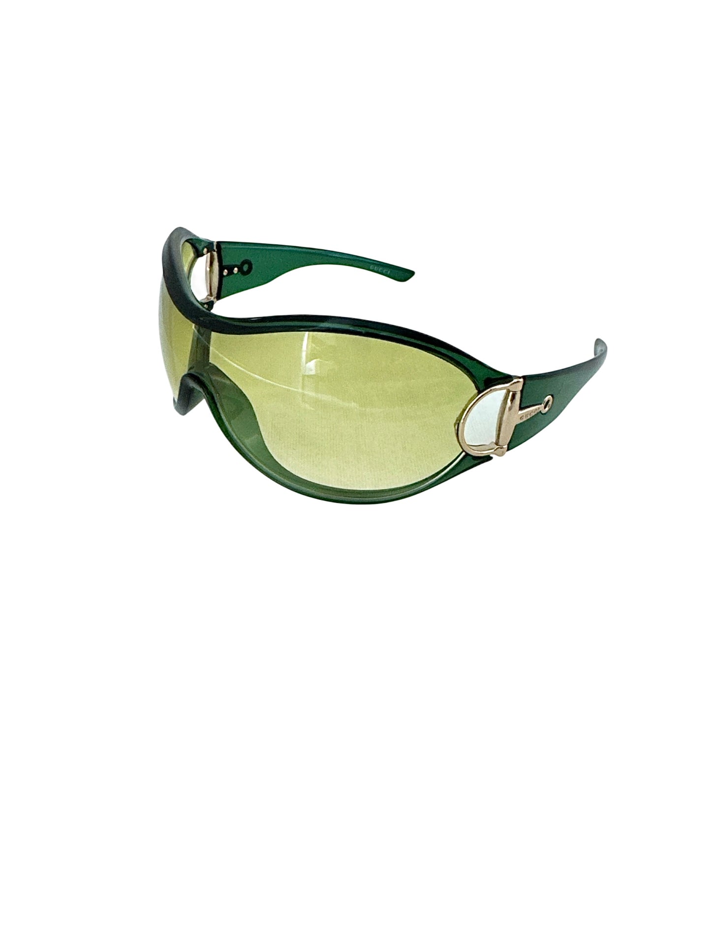 Vintage Gucci green sunglasses